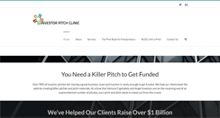 Desktop Screenshot of investorpitchclinic.com